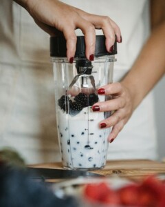smoothie in een nutribullet