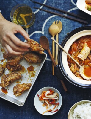 Koreaanse gefrituurde kip – dakgangjeong