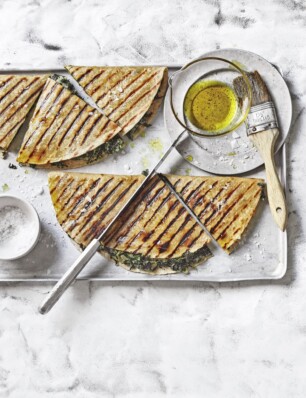 Turkse gözleme met groenten & feta