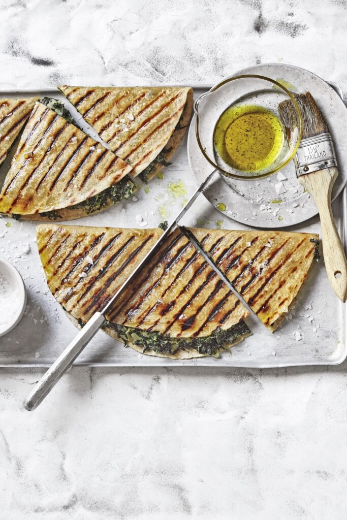 Turkse gözleme met groenten & feta