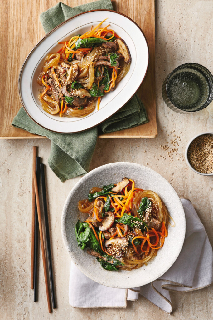 japchae – Koreaanse noedels