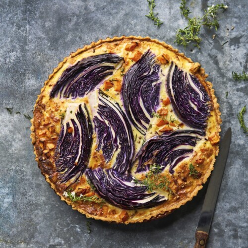 rodekool quiche