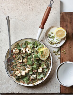 saag paneer (spinaziecurry)