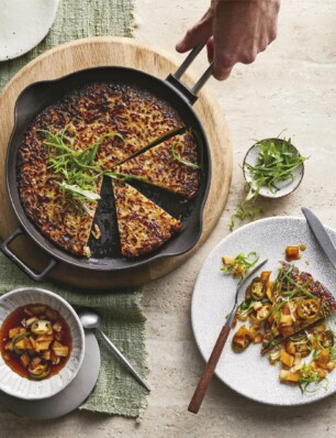 Koreaanse aardappelkoek (gamjajeon)