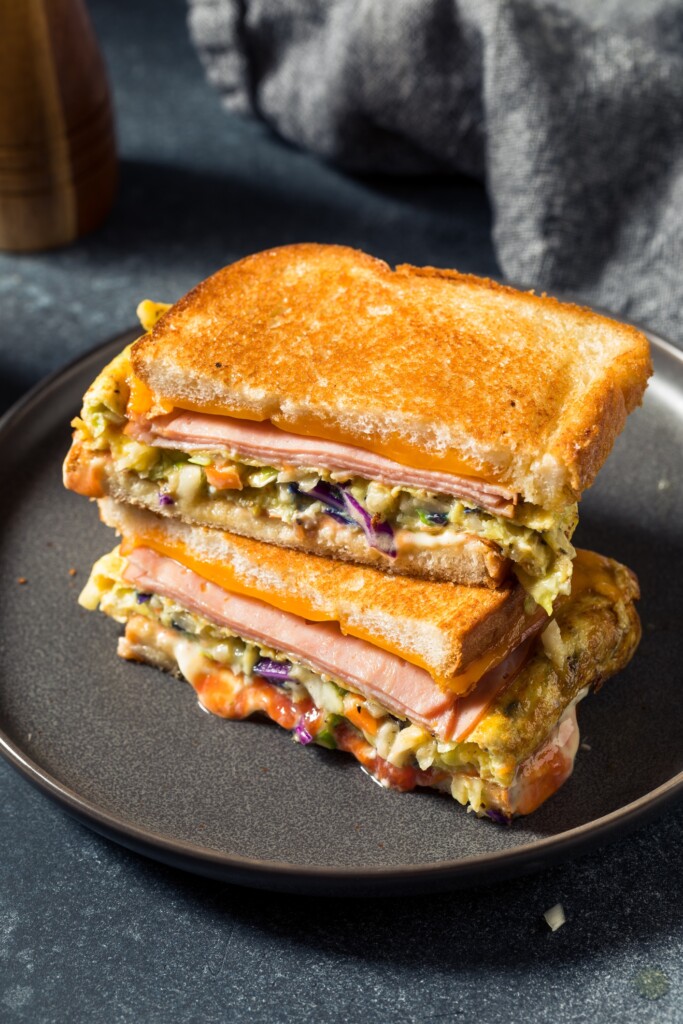 gilgeori – de Koreaanse tosti met een groenteomelet