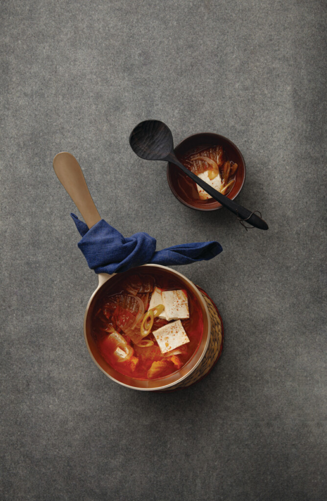 kimchi jjigae recept