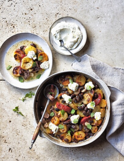 lamsstoof met aardappel en galotyri