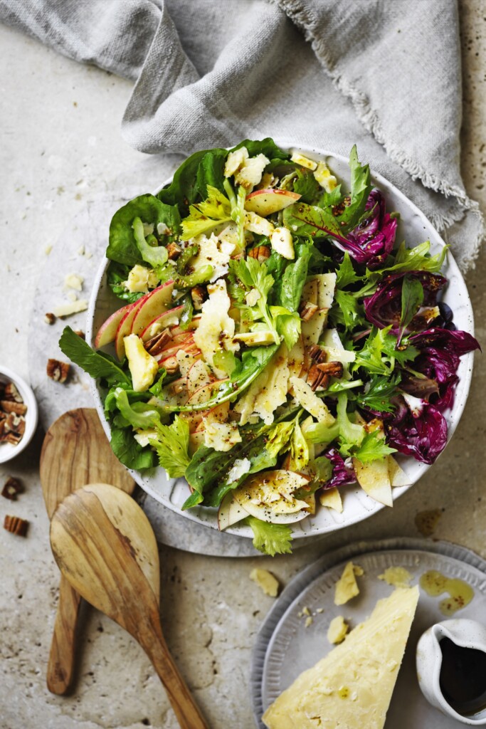 salade van cheddar, appel & pecan