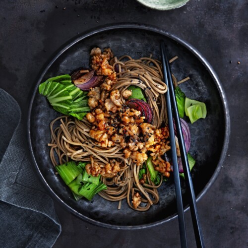 sobanoedels met hoisin