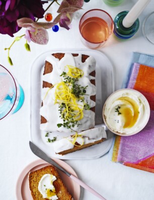 Italiaanse carrotcake met citroentijm-ricotta