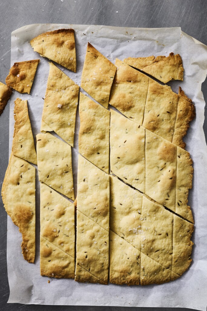zuurdesemcrackers van bakkerij Kometen Brood