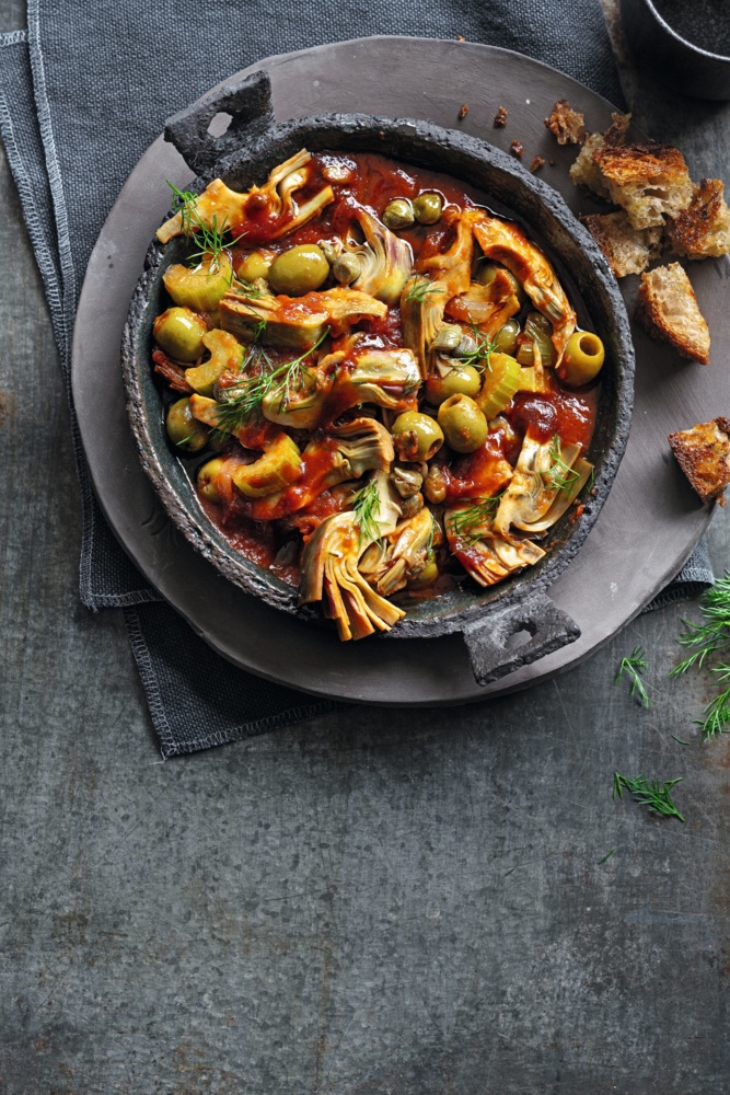 Artisjok-caponata
