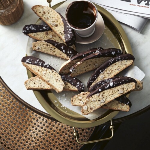 cantucci met chocolade