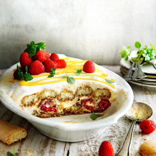 frambozen tiramisu