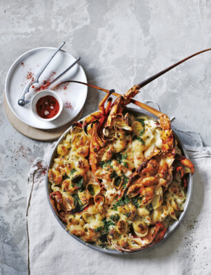 mac ’n cheese met kreeft