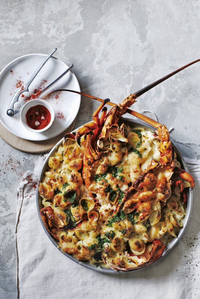 mac ’n cheese met kreeft