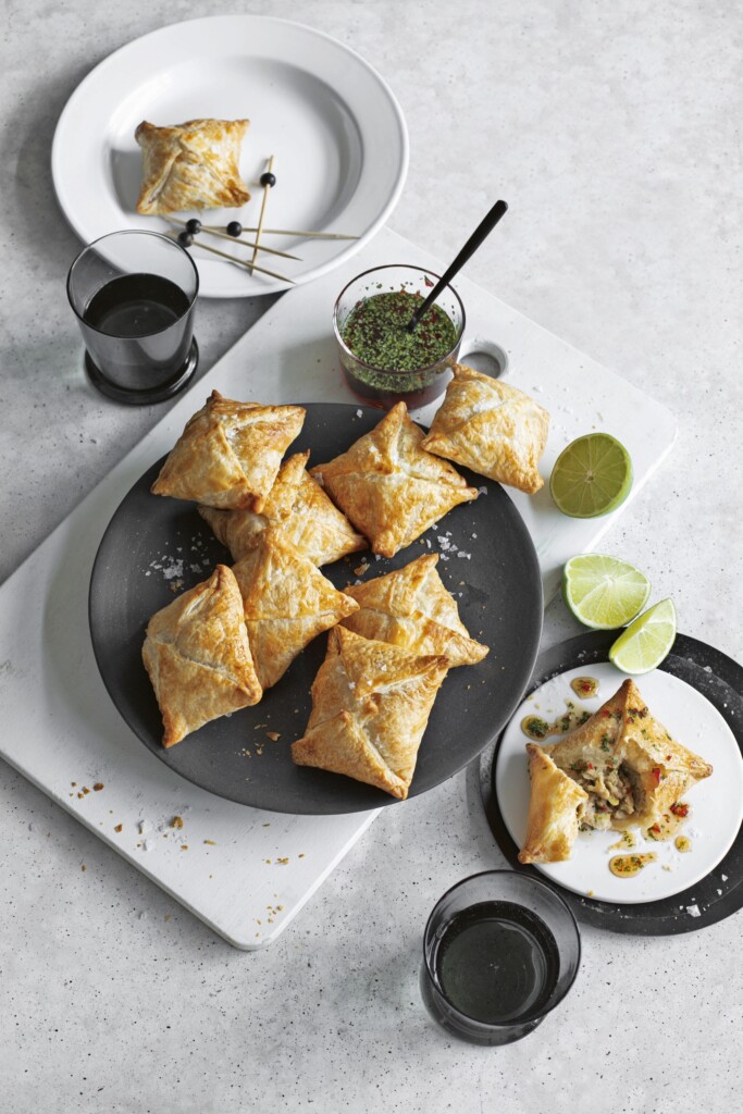 Thaise kippenpasteitjes