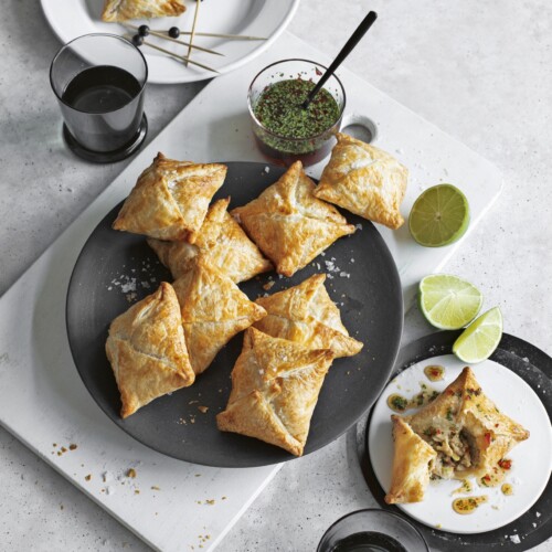Thaise kippenpasteitjes