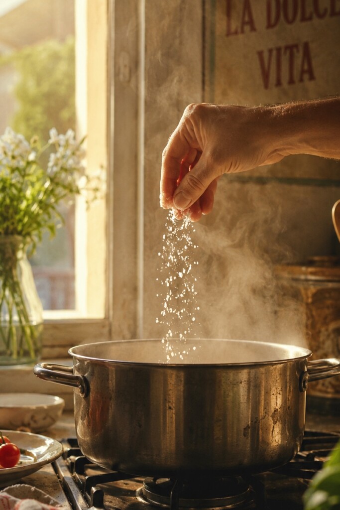 zout in pastawater: totale onzin en ongezond, of moeten we toch guller strooien?