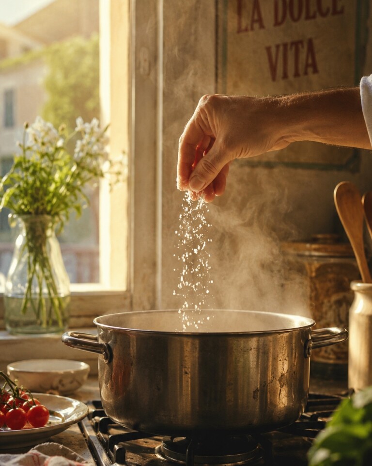 pastawater zouten