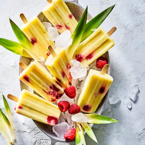 FRUIT IJSJES KOKOSROOM ANANAS FRAMBOOS