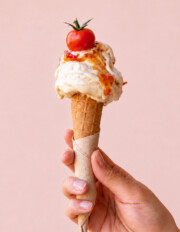 zo heb je tomaat nog nooit geproefd: híer haal je gelato van Honingtomaten en mascarpone