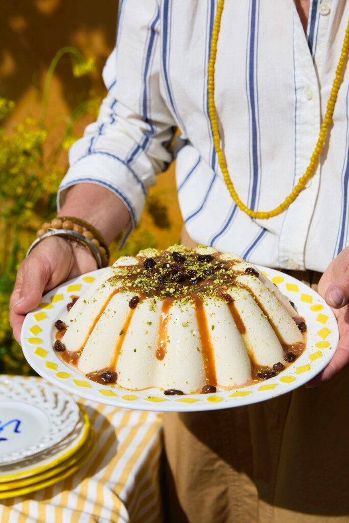 biancomangiare met karamel & pistachekruim