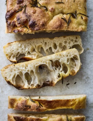 focaccia van bakkerij Kometen Brood