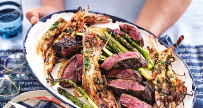 surf & turf met bearnaisesaus