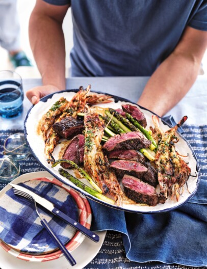 surf & turf met bearnaisesaus