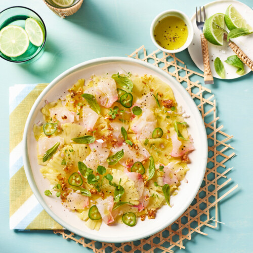 ceviche met ananas