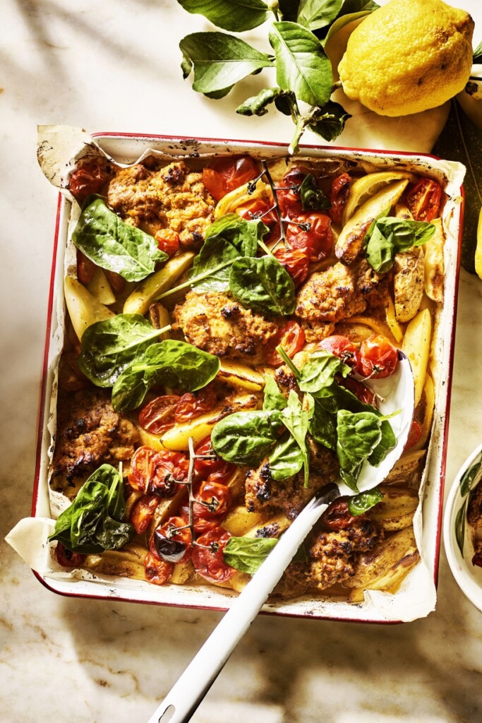 kip alla trapanese traybake
