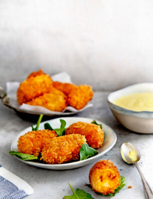 chorizokroketjes met saffraanaioli