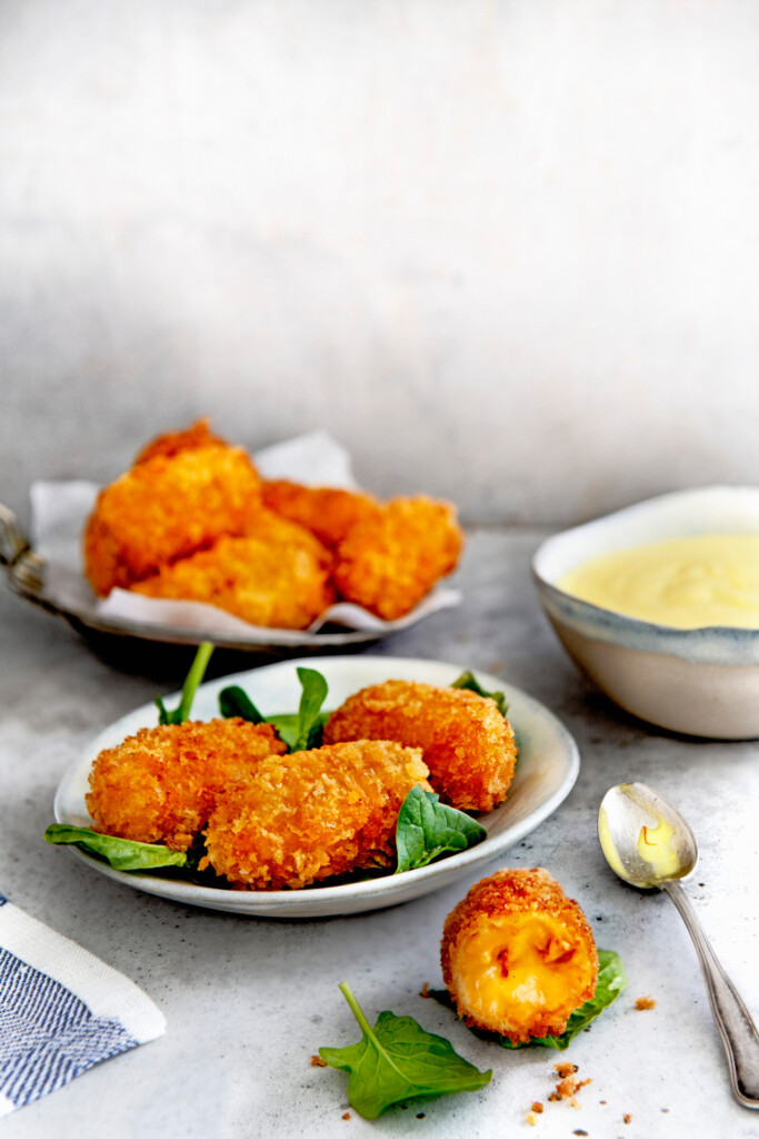 chorizokroketjes met saffraanaioli