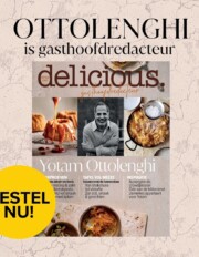 Yotam Ottolenghi is de nieuwe gasthoofdredacteur van delicious.