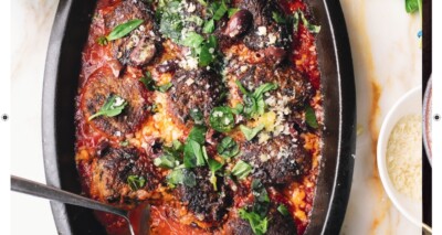 aubergine-knoedels alla parmigana van Ottolenghi