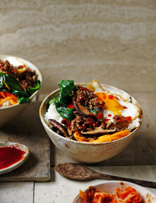 bibimbap (Koreaanse rijstbowl)