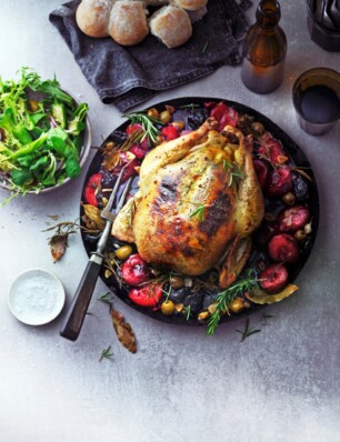 kip marbella van Yvette voor Yotam Ottolenghi