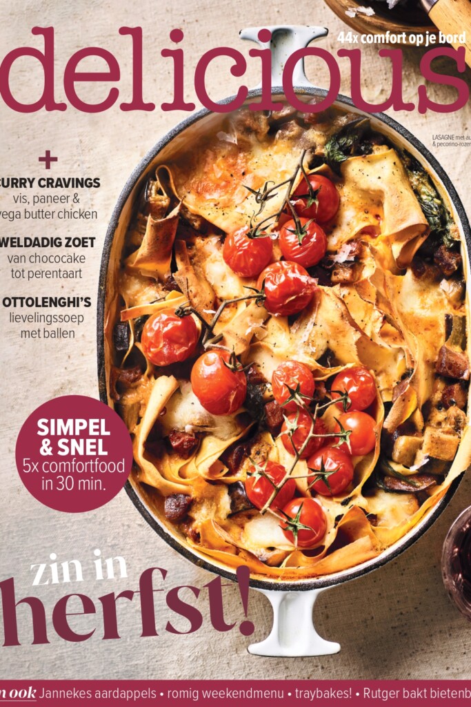 herfstig koken, comfortfood & lekker lang tafelen – dit vind je in het oktobernummer van delicious