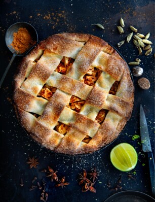pumpkin spice-appeltaart
