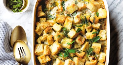 vispastei met knapperige zuurdesemkorst van Ottolenghi